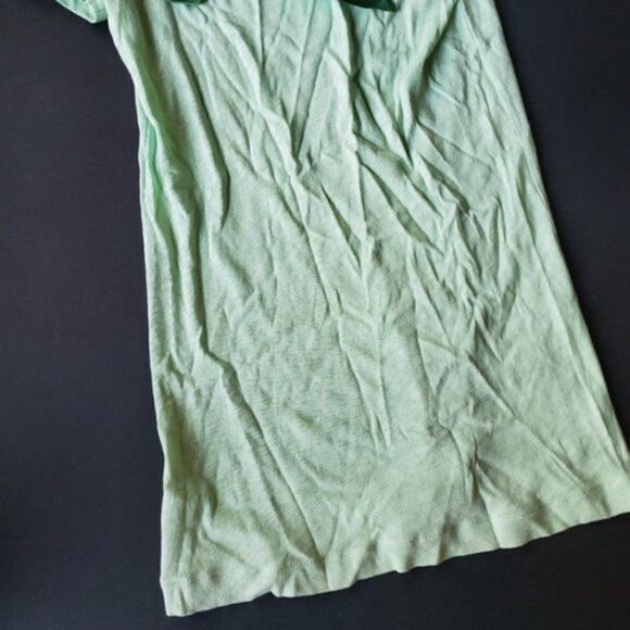 🌼J.crew Green Soft Shirt 100% cotton - Picture 8 of 8